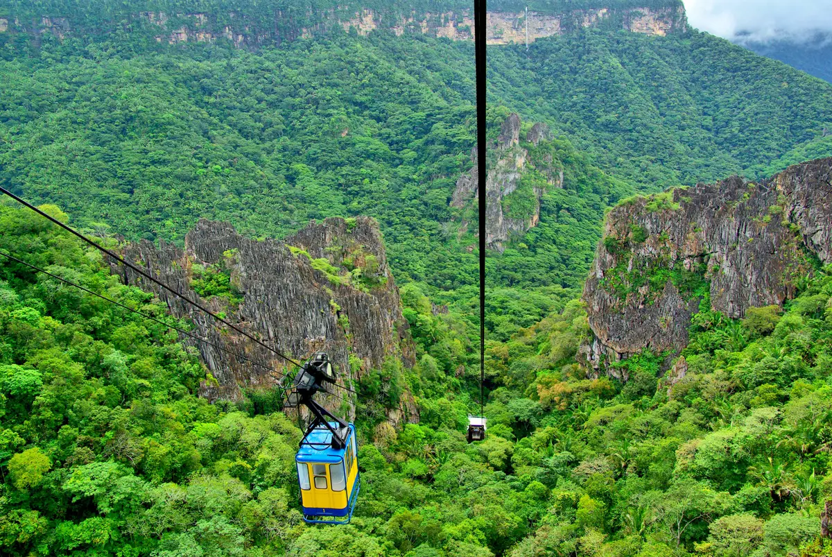 Bondinho teleférico de Ubajara